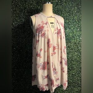 Free People Tree Swing Floral Tunic Mini Dress Small